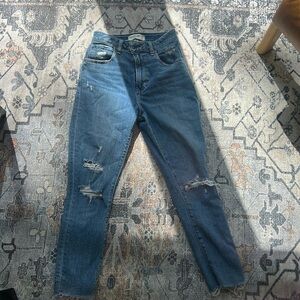 Abercrombie Super Skinny Ankle High Rise